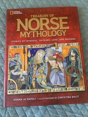 Treasury of Norse Mythology National Geographic Hardcover New
